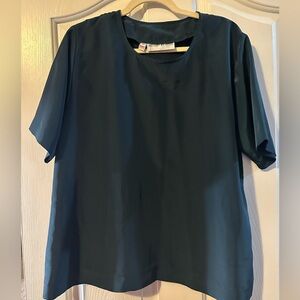 Elegant Dark Green Blouse
